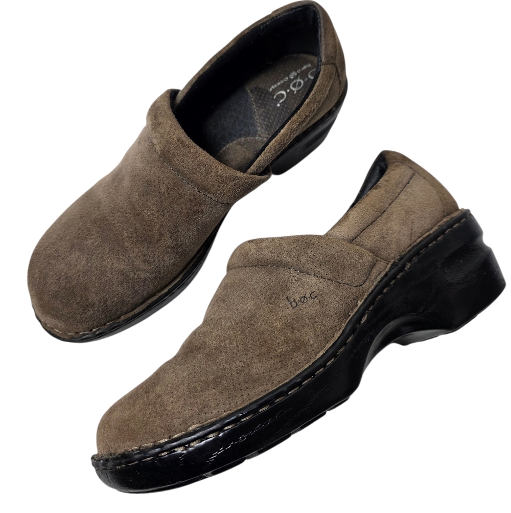 b.o.c. Leather Clogs Sz 9